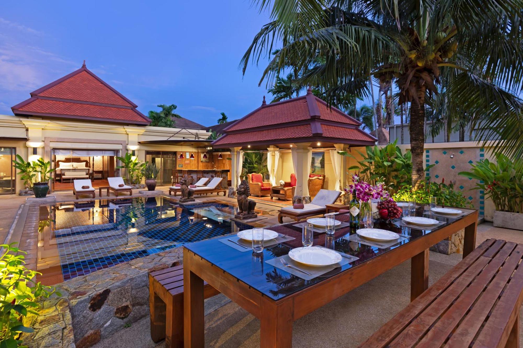 Extraordinary Courtyard 6Br Pool Villa Sri Suri, Naiharn Rawai 외부 사진